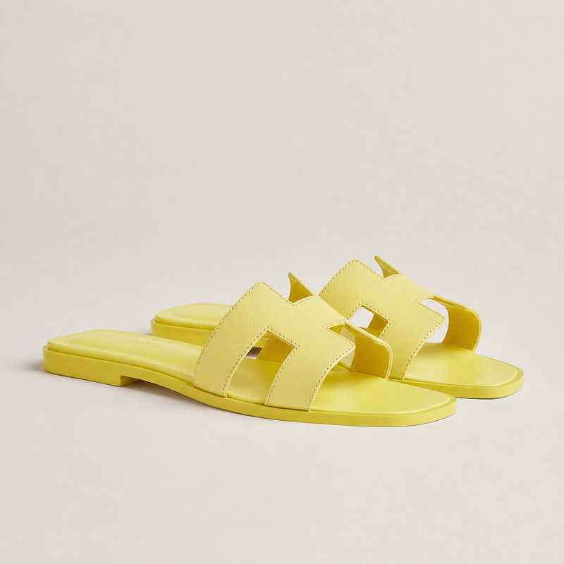 Sandales Oran - Jaune Pastel