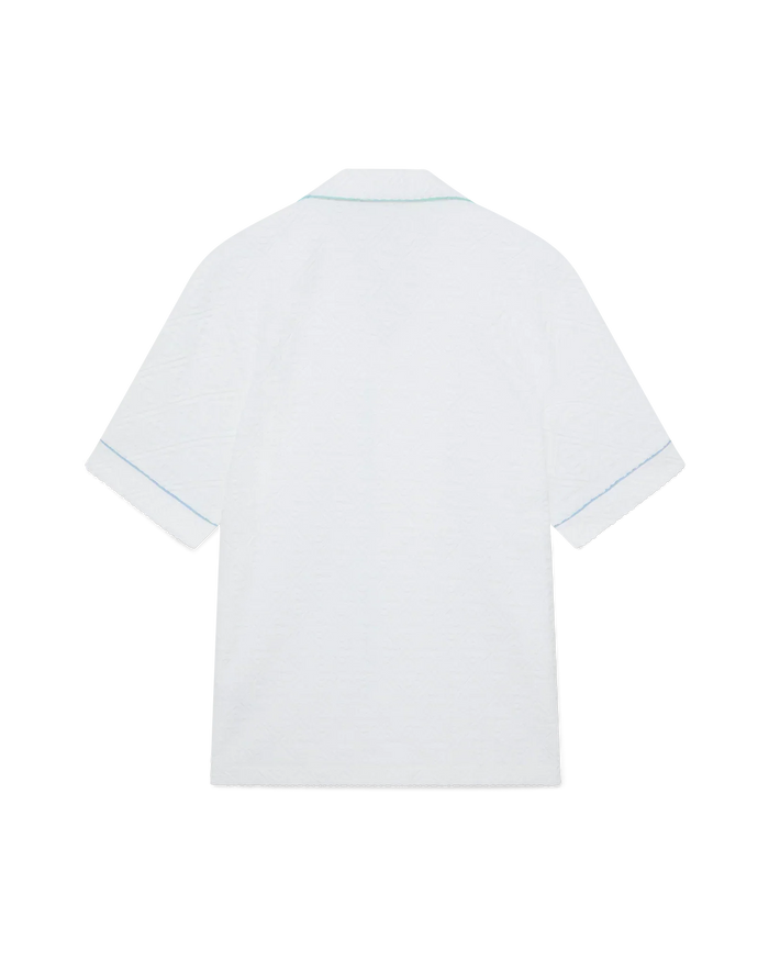 Monogram Towelling Short Sleeve Shirt