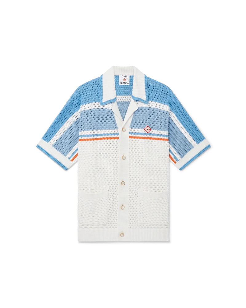 Cotton Tennis Crochet Shirt