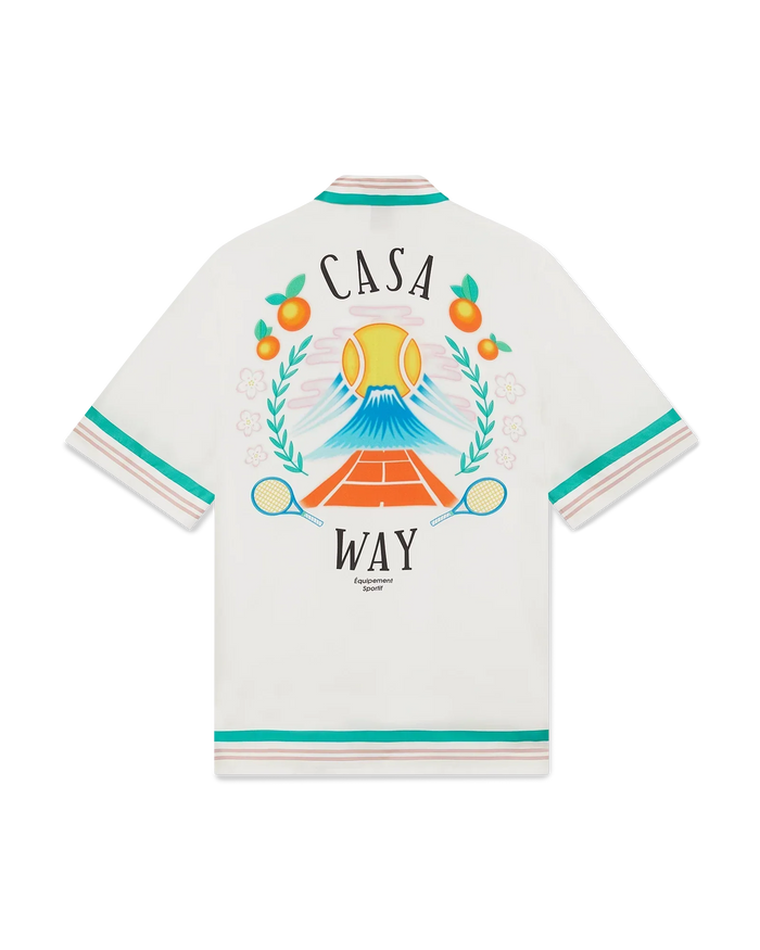 Casa Way Silk Short Sleeve Shirt