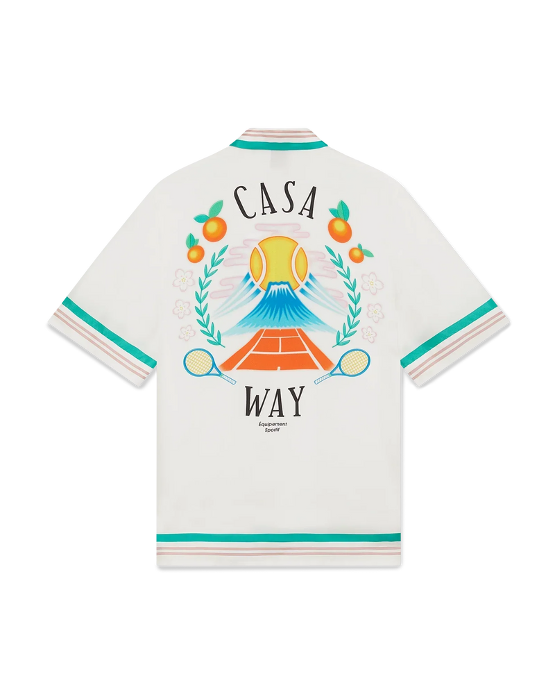 Casa Way Silk Short Sleeve Shirt