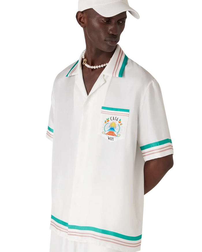 Casa Way Silk Short Sleeve Shirt