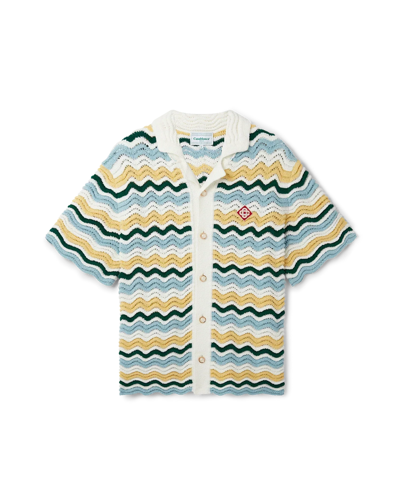 Wavy Boucle Shirt