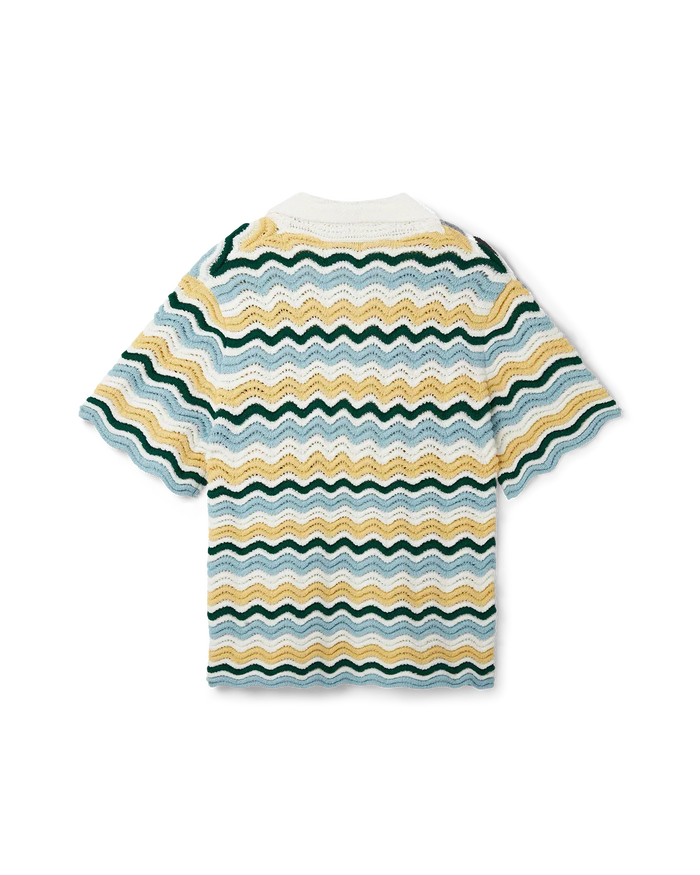 Wavy Boucle Shirt