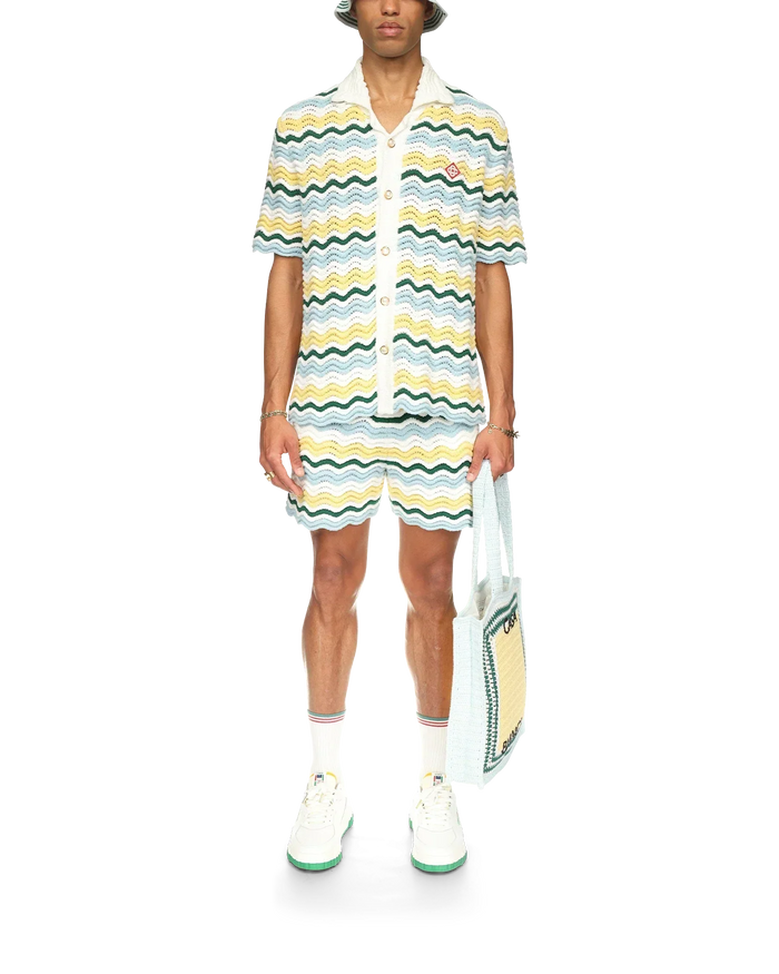 Wavy Boucle Shirt