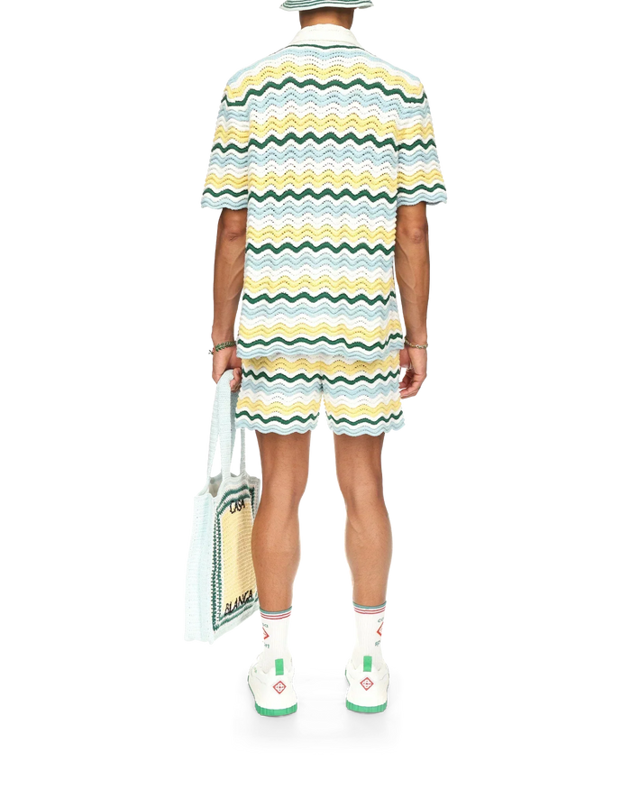 Wavy Boucle Shirt