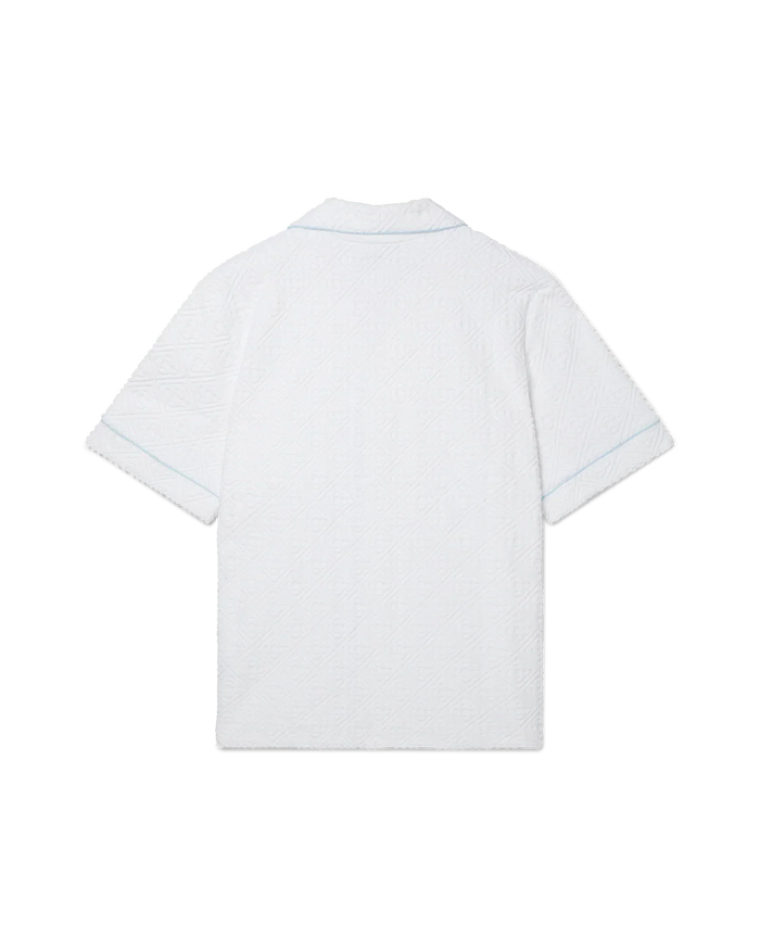 Monogram Terry Short Sleeve Shirt
