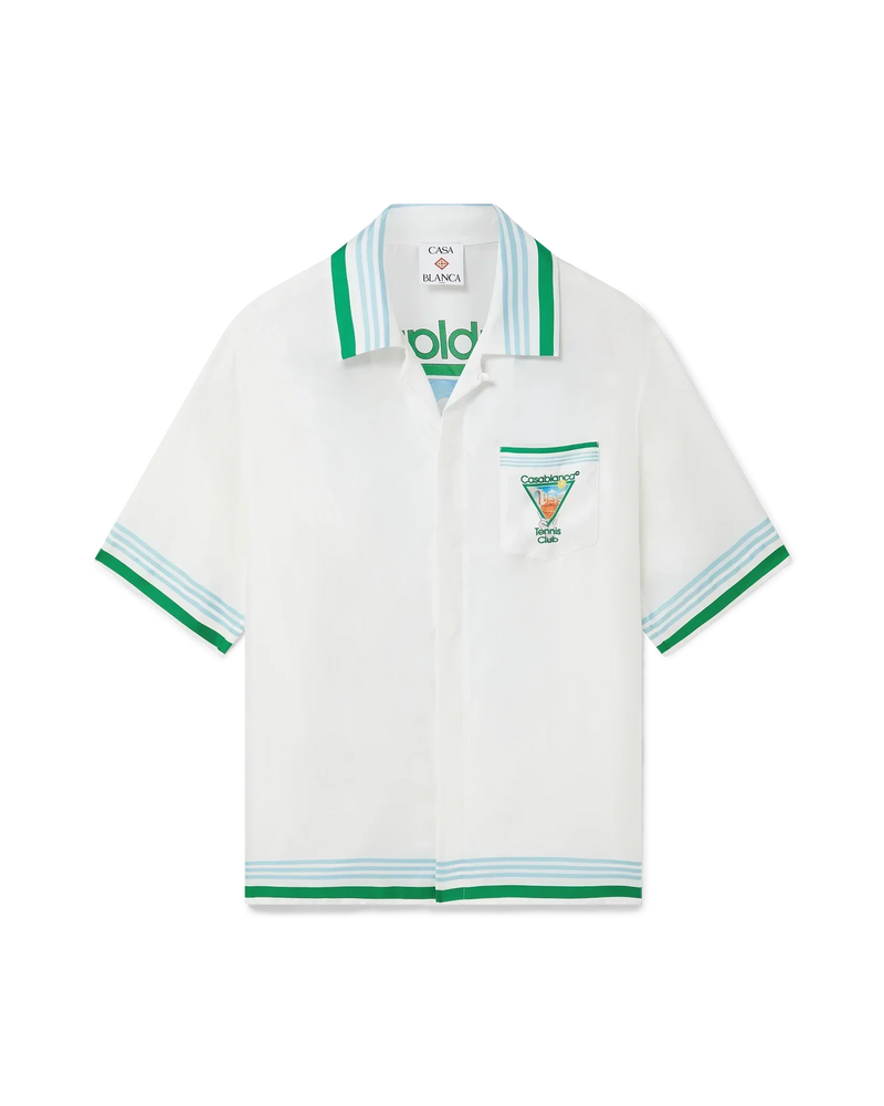 Metaphysical Tennis Icon Silk Shirt