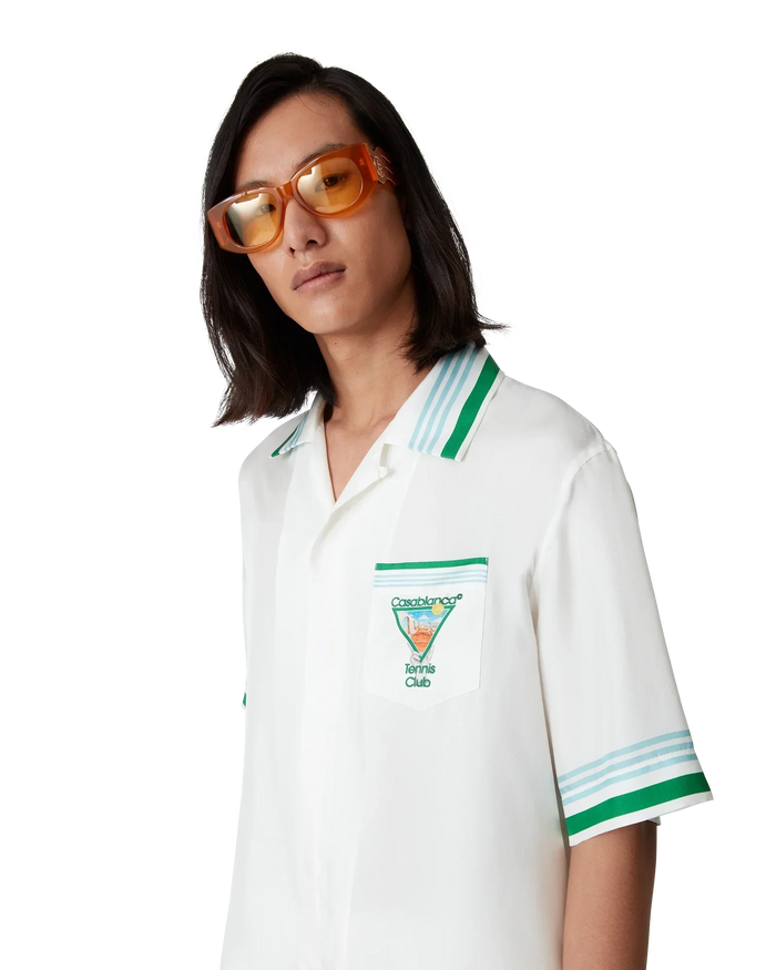 Metaphysical Tennis Icon Silk Shirt