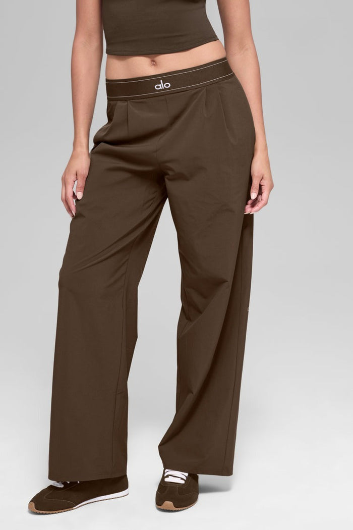 Pantalon Alo Marron