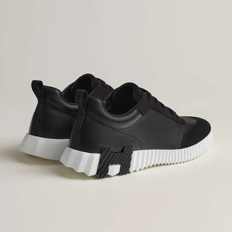 Hermès Bouncing Cuir Noir et Blanc
