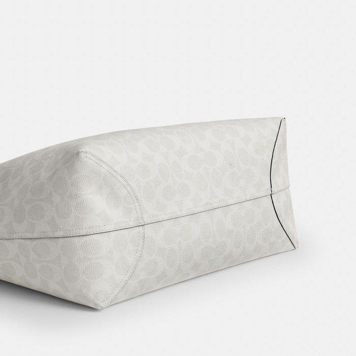 Coach Cabas City Toile - Blanc