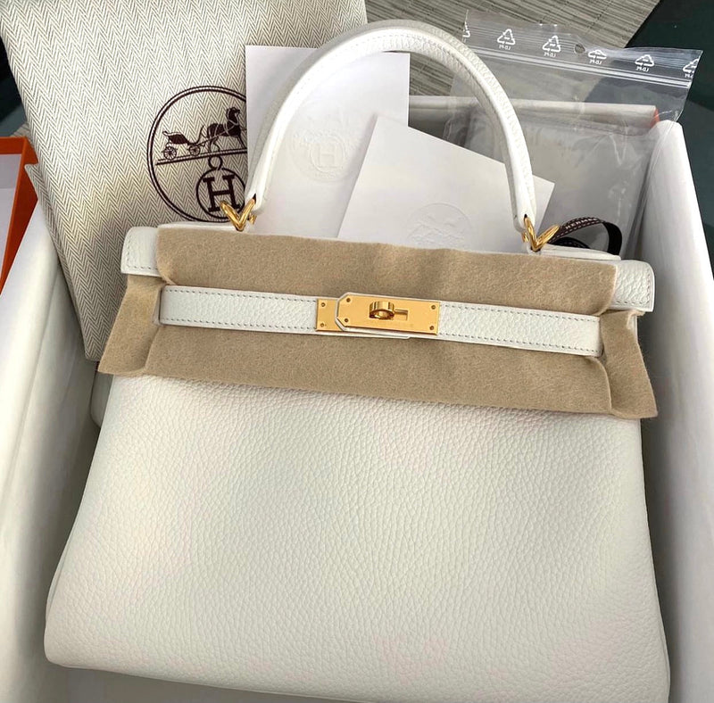 Sac Hermès Kelly Glacier d'Antarctique
