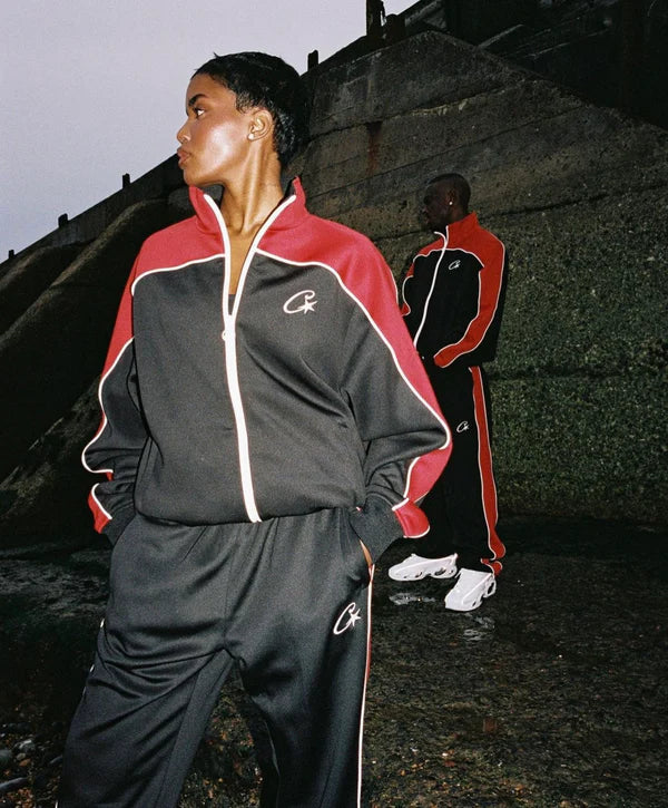 Corteiz Shotta Tracksuit Black