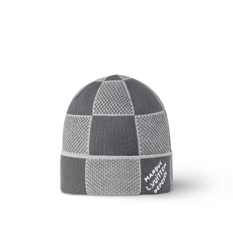 Bonnet LV Damier Heritage Gris