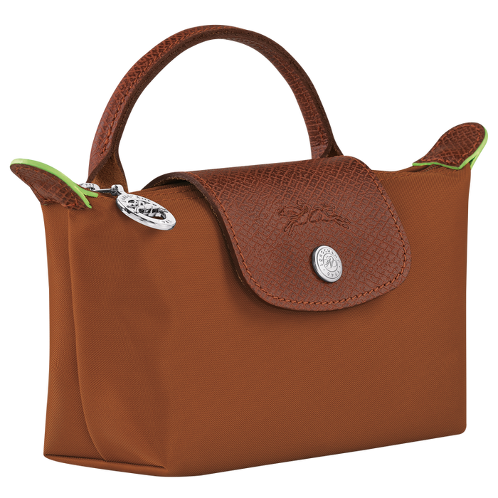 LE PLIAGE GREEN POUCH - Cognac