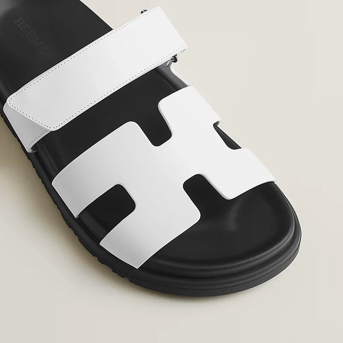 Sandales Chypre Hermès Blanc