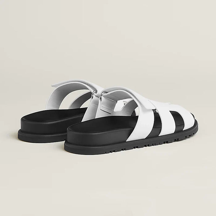 Sandales Chypre Hermès Blanc