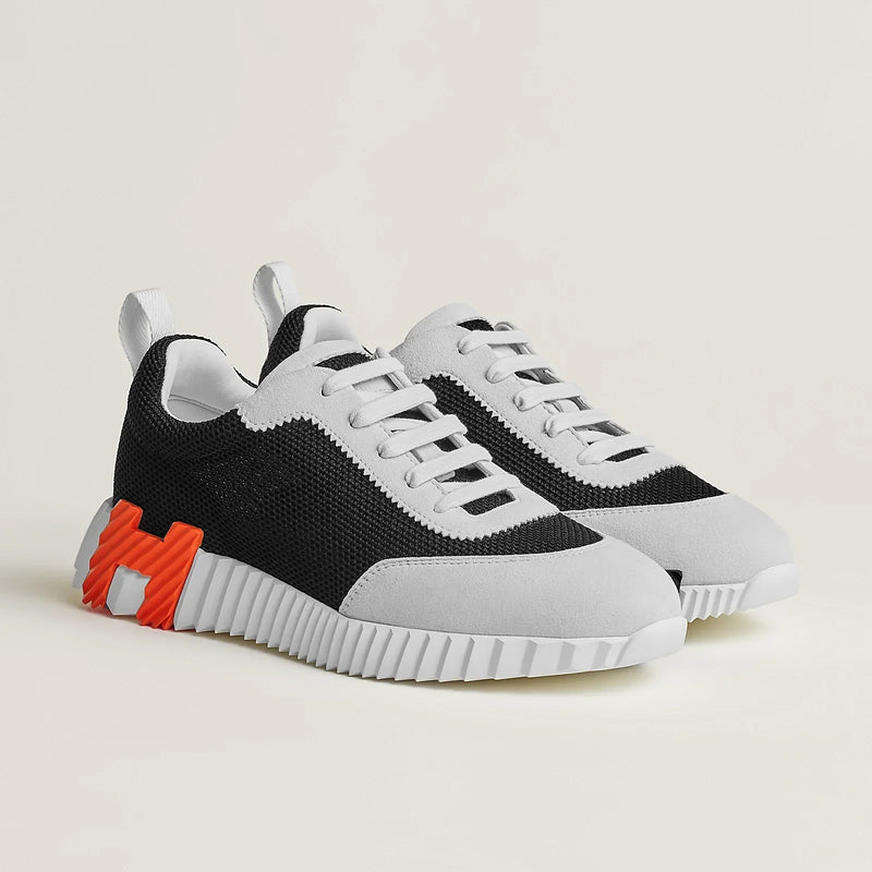 Hermès Bouncing Noir/Blanc/Orange
