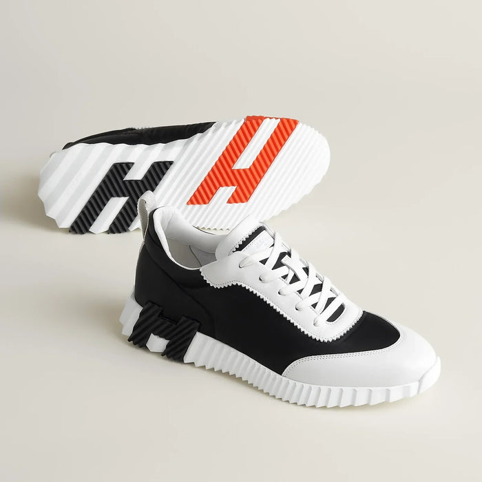 Hermès Bouncing Noir/Blanc/Orange